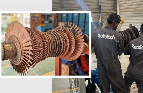 Ashuganj Turbine Picture Successful Rotor Rebuild for Ashuganj Fertilizer Industries Limited by RotoTech Bangladesh