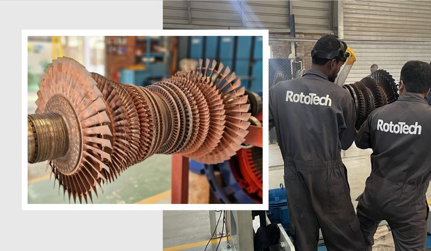 Ashuganj Turbine Picture Successful Rotor Rebuild for Ashuganj Fertilizer Industries Limited by RotoTech Bangladesh