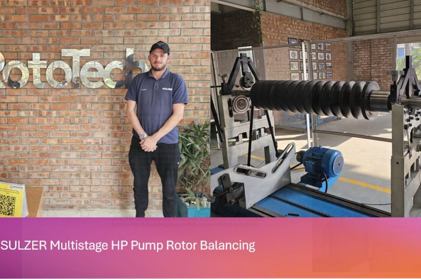 Post Picture 2 SULZER Multistage HP Pump Rotor Balancing